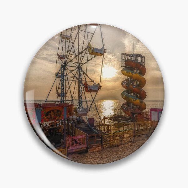 Item preview, cleethorpes beach sunrise designed and sold by EcDigitalPhoto.