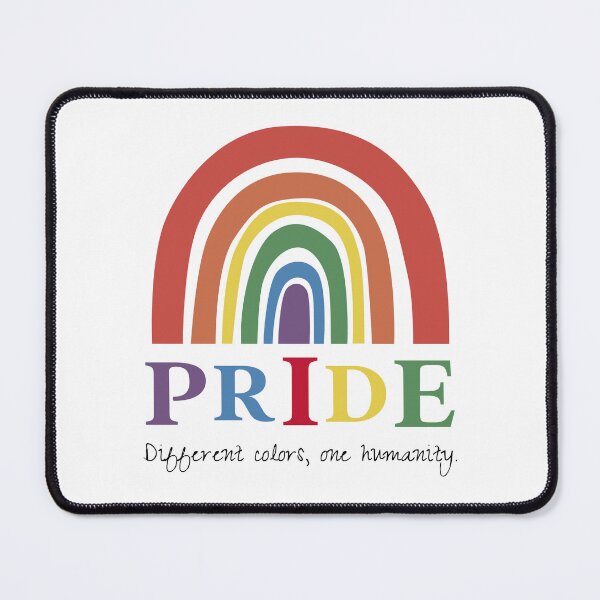 Item preview, different colors, one humanity - pride designed and sold by J-A-Designs-.