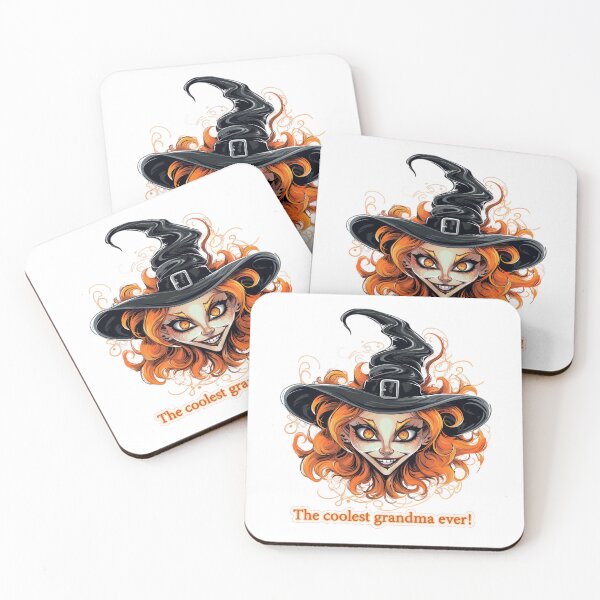 Item preview, the coolest grandmas ever! Halloween Witch T-Shirt For Grandmas designed and sold by FunChronicle.