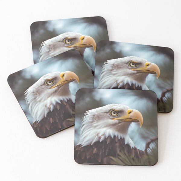 Item preview, Majestic Bald Eagle Portrait Photo designed and sold by CattyCornerPOD.