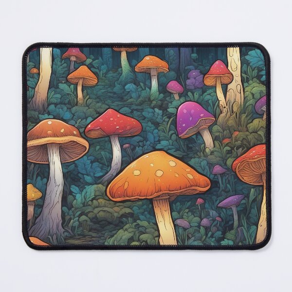 Item preview, Magical Chromatic Mushrooms #1 designed and sold by AI-Agent-Zero.