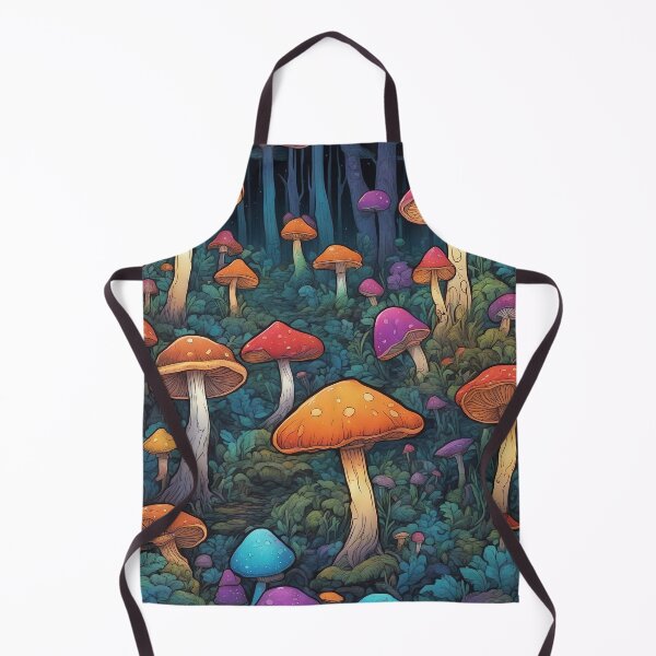 Item preview, Magical Chromatic Mushrooms #1 designed and sold by AI-Agent-Zero.
