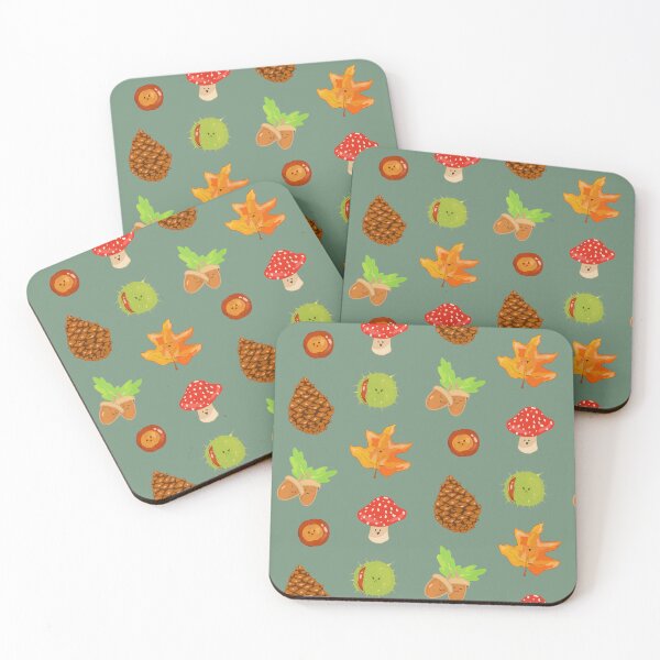 Item preview, Forest Goods of Autumn (with faces) designed and sold by ArtPSterio.