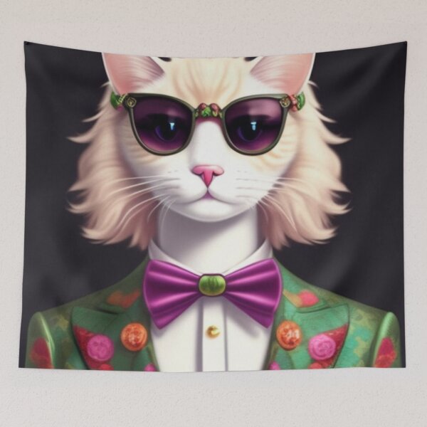 Item preview, Cool cat designed and sold by Roxburylane.