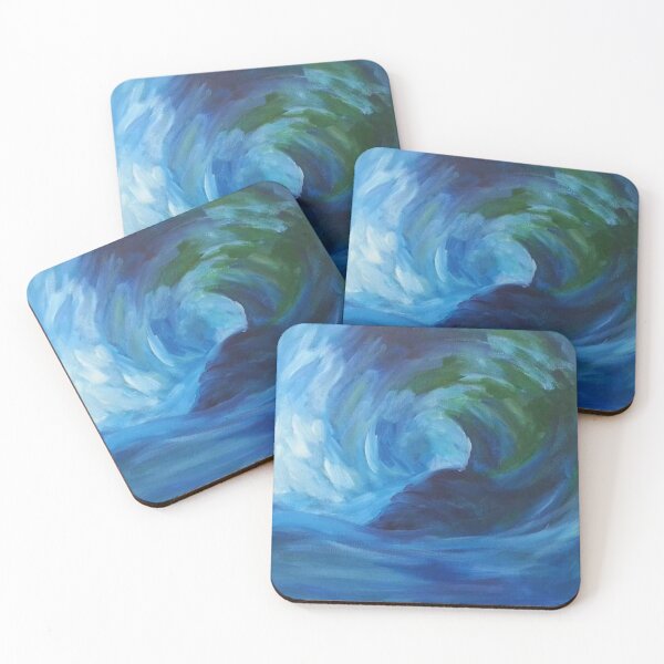 Item preview, wave riding designed and sold by annesblueart.