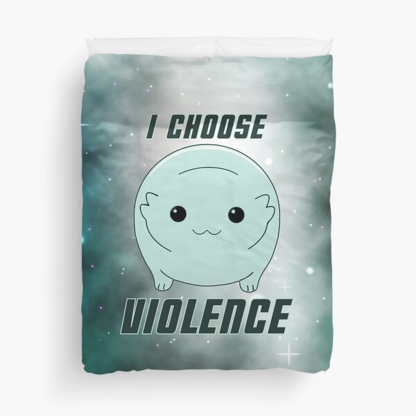 Item preview, Moopsy Chooses Violence (Dark Text) designed and sold by GatorDesign.