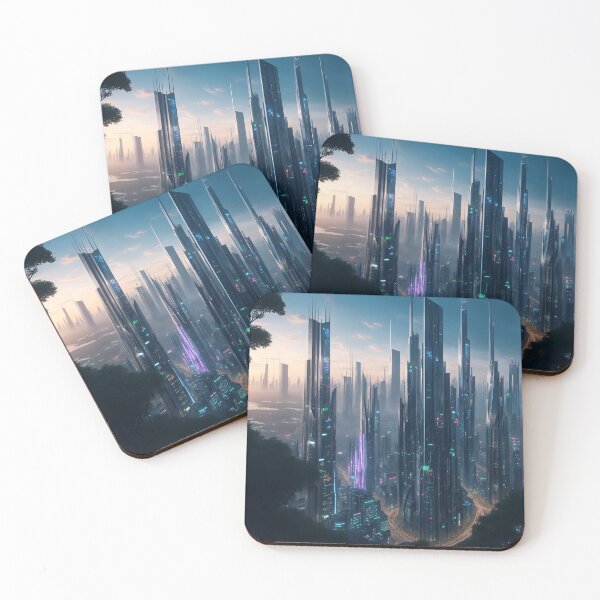 Item preview, technological cyber city designed and sold by etjcavas.