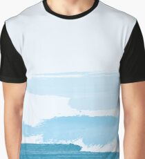 Water Brush Stroke Graphic T-Shirt