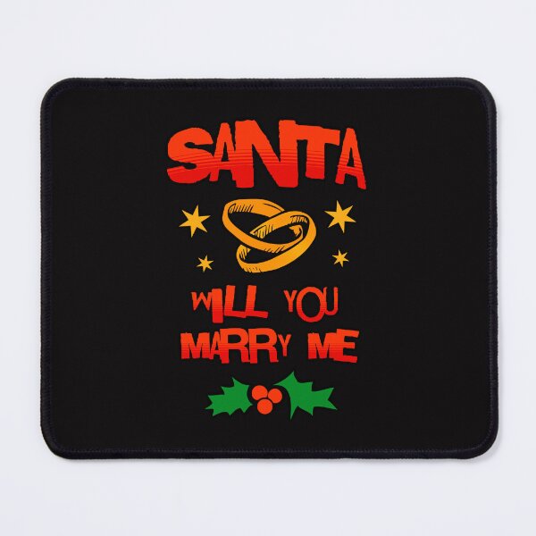 Item preview, Santa will you marry me designed and sold by Graffik-Peeps.