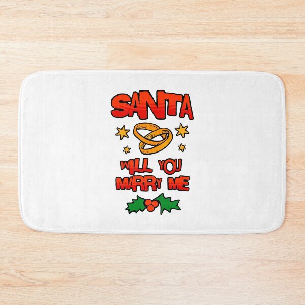 Item preview, Santa will you marry me designed and sold by Graffik-Peeps.