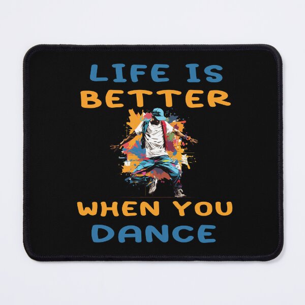 Item preview, Dance happiness, Life is better when you dance, Life's magic is better when you dance, Dance therapy designed and sold by Lactus.