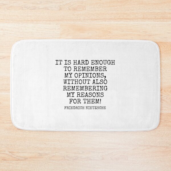 Item preview, Friedrich Nietzsche funny quote designed and sold by Inspirationmotivation.