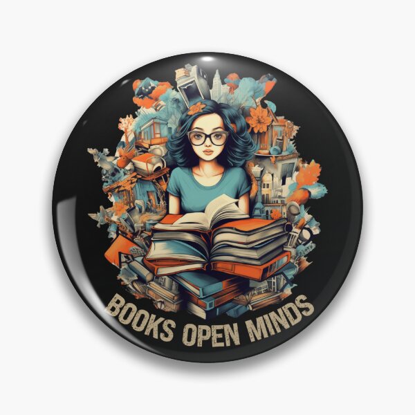 Item preview, Books open minds book addict art design designed and sold by OnionsFamily.