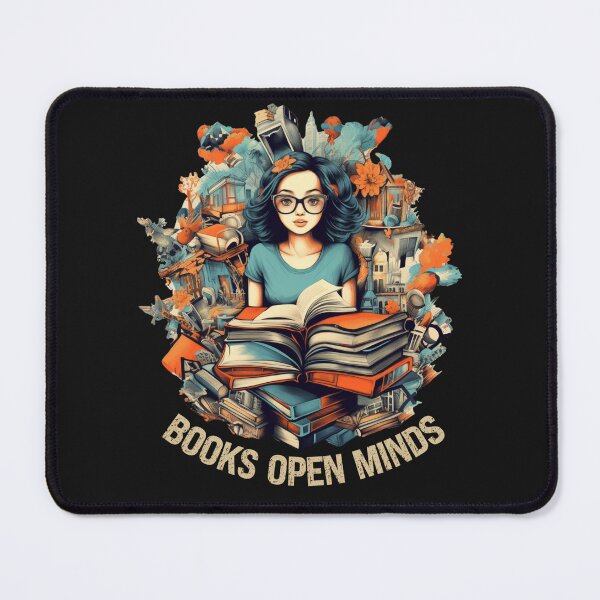 Item preview, Books open minds book addict art design designed and sold by OnionsFamily.