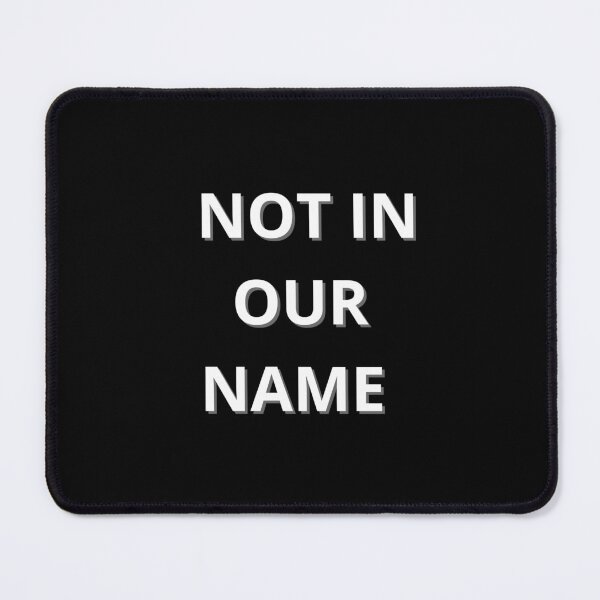Item preview, Gaza War Protest T-Shirt - "Not In Our Name" designed and sold by AI-volution.
