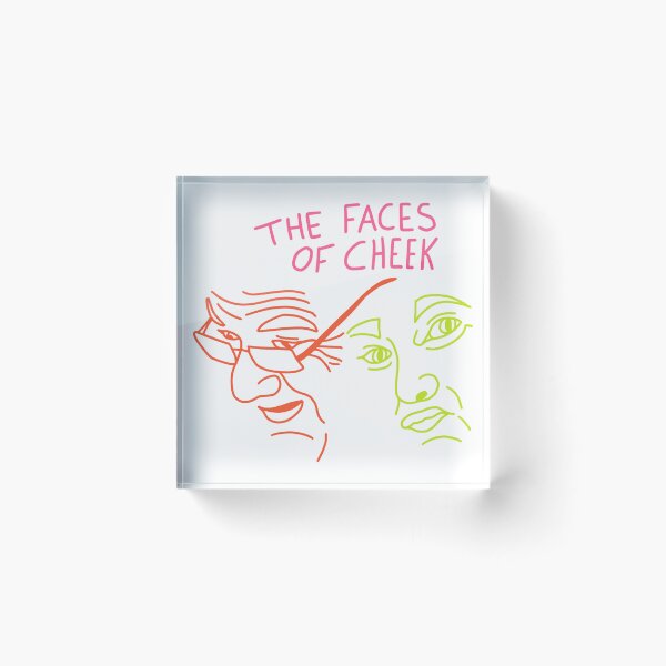 Item preview, The faces of cheek designed and sold by Natalie Jane.
