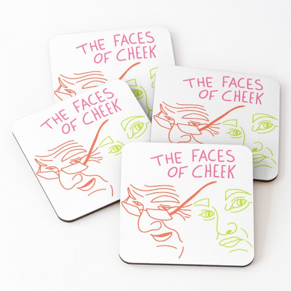 Item preview, The faces of cheek designed and sold by Natalie Jane.