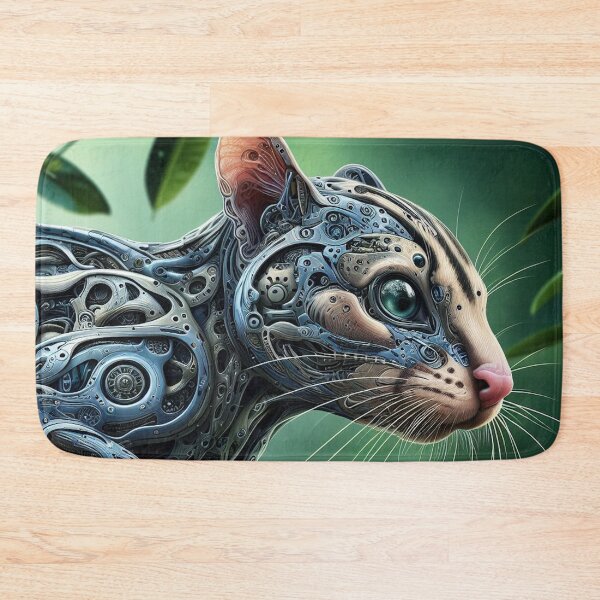 Item preview, Perched Ocelot designed and sold by ComputerContent.