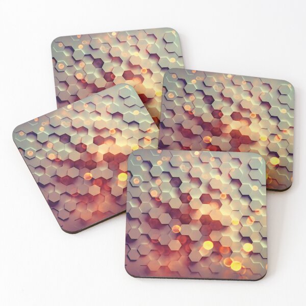 Item preview, Hexagon Geometric Design designed and sold by Quantum-Shop.