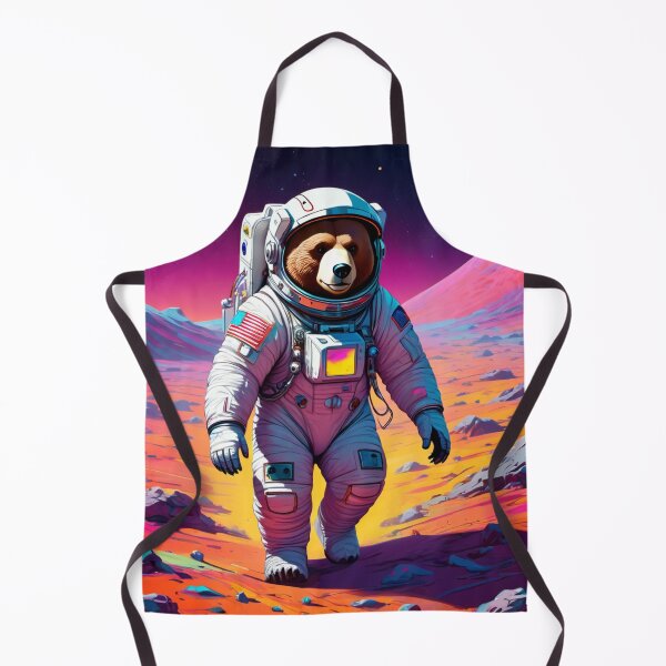 Item preview, Astronaut bear walks on lunar surface paint collection designed and sold by Adam Mak.