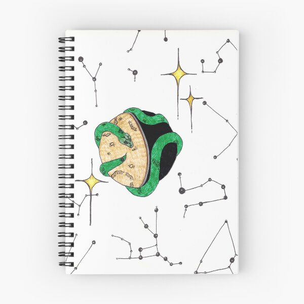 Item preview, Moon Snake - Green designed and sold by Craftonmegan.