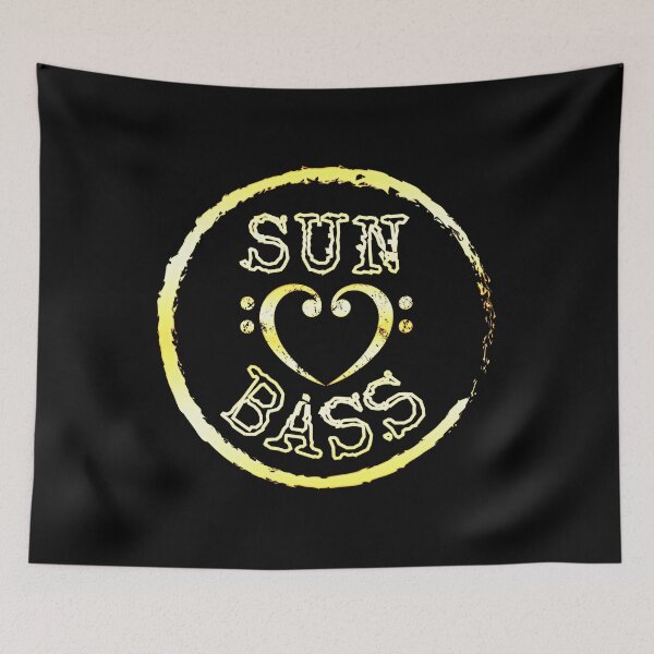 Item preview, Drum  Bass Music Clef Sun designed and sold by boom-art.