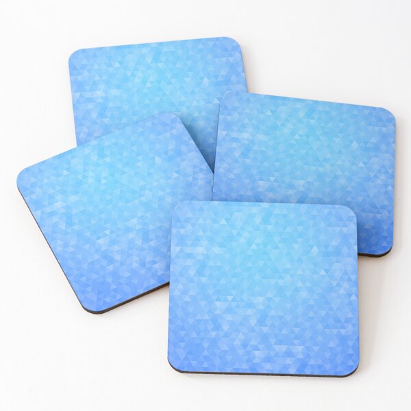 Item preview, Blue Triangles Geometric Pattern Design designed and sold by Quantum-Shop.