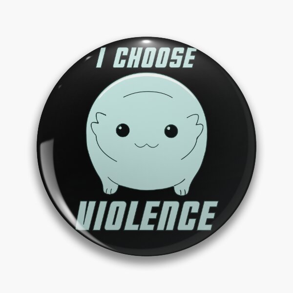 Item preview, Moopsy Chooses Violence (Light Text) designed and sold by GatorDesign.