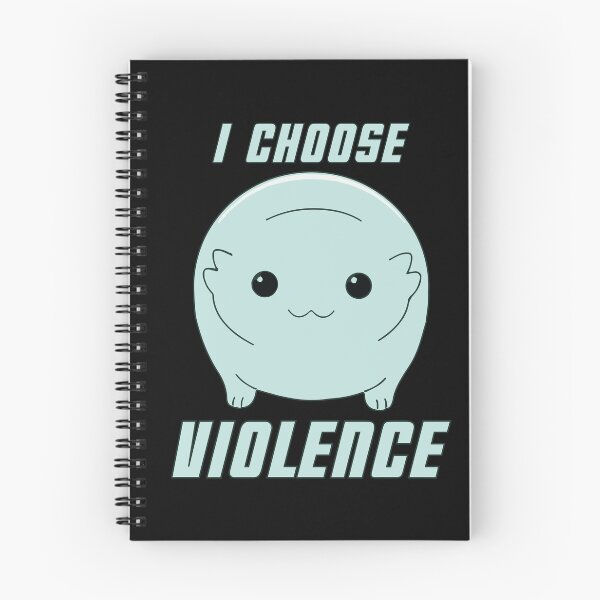 Item preview, Moopsy Chooses Violence (Light Text) designed and sold by GatorDesign.