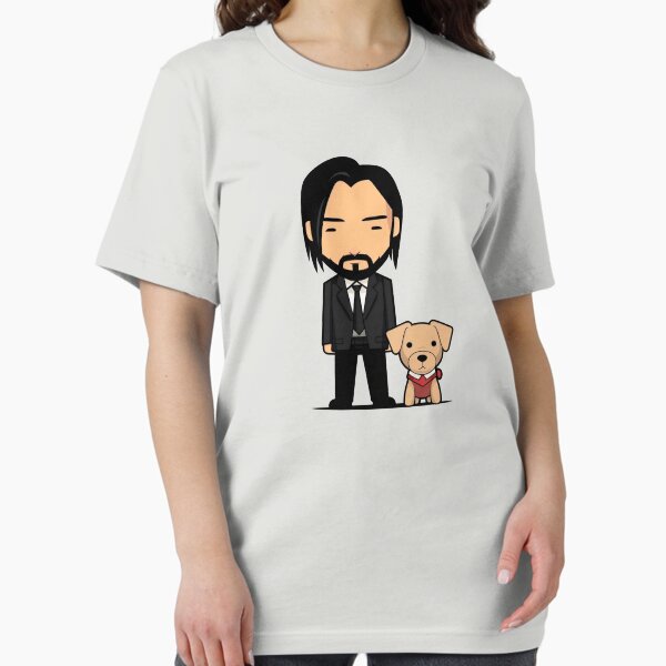 Artikel-Vorschau von John Wick und Hund 3, designt und verkauft von Le-Freak.