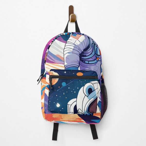Item preview, Astronaut bear walks on lunar surface paint collection four designed and sold by Adam Mak.