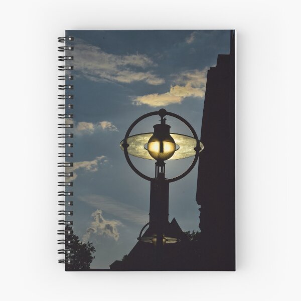 Item preview, Sun shining through the street lamp designed and sold by The Wolfness Photography.