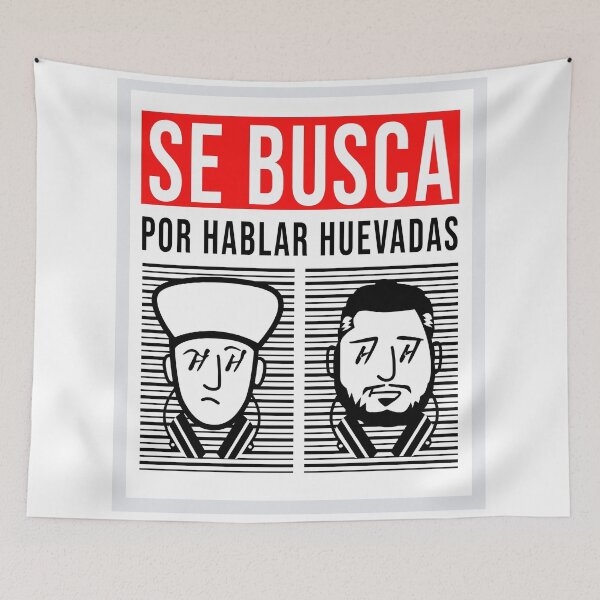 Item preview, SE BUSCA POR HABLAR HUEVADAS (HABLANDO HUEVADAS) designed and sold by Merch-de-HH.