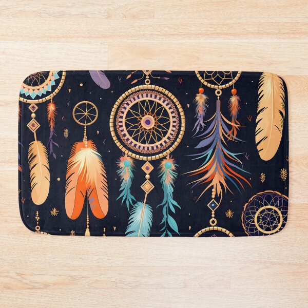 Item preview, Colorful detailed Dreamcatcher art print designed and sold by dcrc.