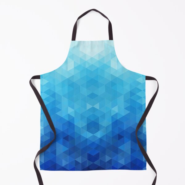 Item preview, Blue Geometric Gradient Pattern Design designed and sold by Quantum-Shop.