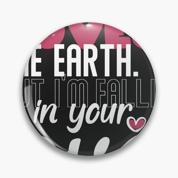 Item preview, Copy of The moon loves the earth. i'm falling in your love designed and sold by benaouichShop.
