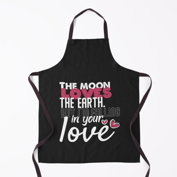 Item preview, Copy of The moon loves the earth. i'm falling in your love designed and sold by benaouichShop.