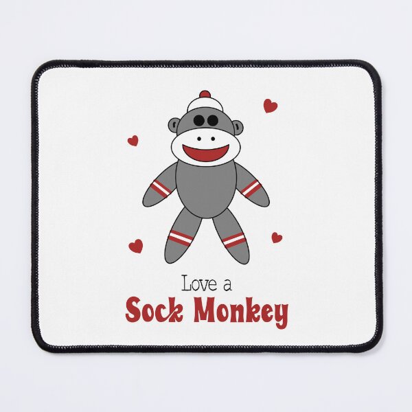 Item preview, Love A Sock Monkey designed and sold by Orchard Berry.