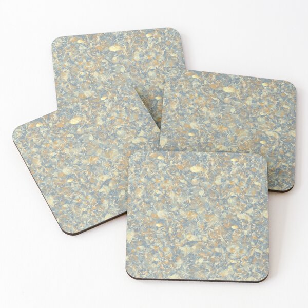 Item preview, Soft Splatter in Blue, Yellow & Beige designed and sold by ara-designs.