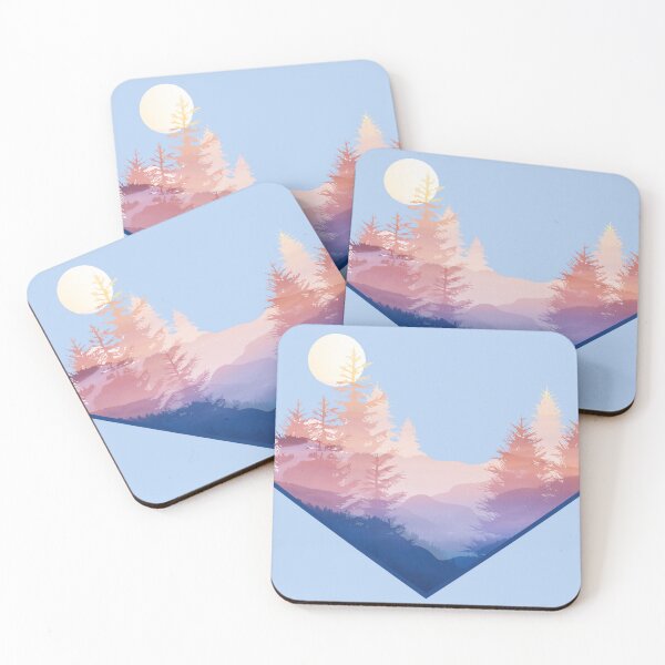 Item preview, Sunset Gradient Forest designed and sold by Mik Mercado.