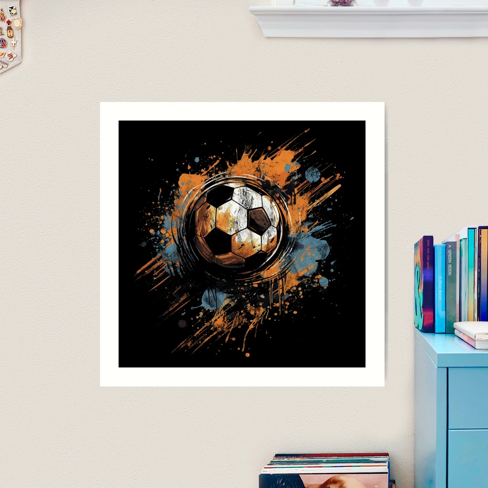 soccer. デモCD Sandal Art Soccer Cleat and Soccer Ball