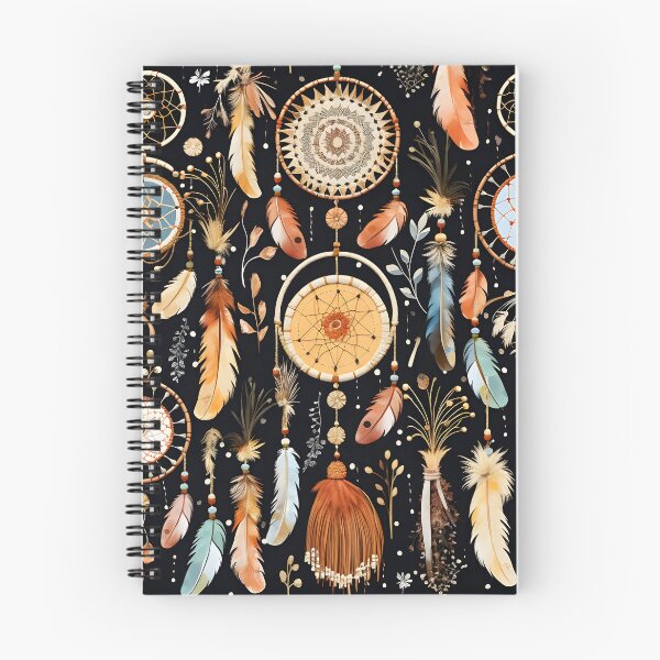 Item preview, colorful detailed dreamcatcher art print designed and sold by dcrc.
