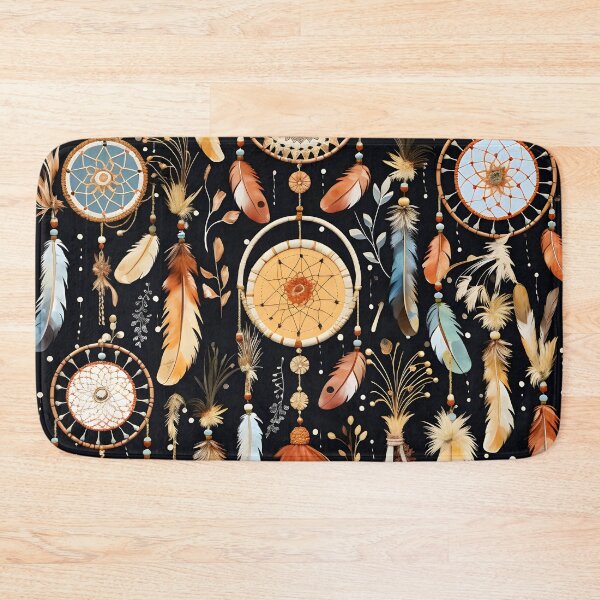 Item preview, colorful detailed dreamcatcher art print designed and sold by dcrc.