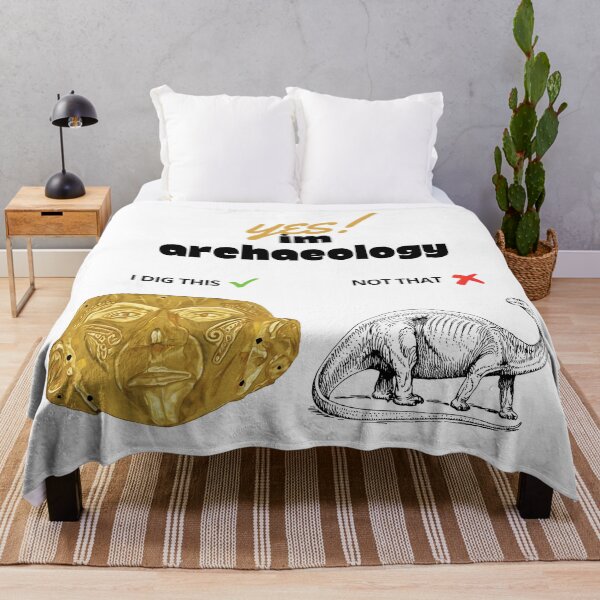 Item preview, Archaeologists phrase design "I am an archaeologist, I dig artifacts, not dinosaurs" designed and sold by Carola-art.