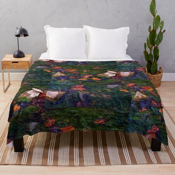 Item preview, Fall Colored Leaves In Water designed and sold by TwistedP-Photos.