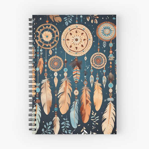 Item preview, colorful detailed dreamcatcher art print designed and sold by dcrc.