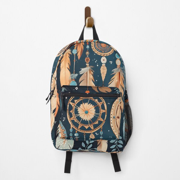 Item preview, colorful detailed dreamcatcher art print designed and sold by dcrc.