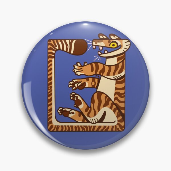 Item preview, Gristober 2023, Tiger (Golden) designed and sold by inkvisage.
