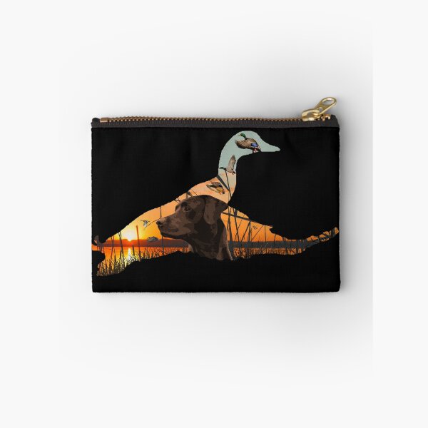 Item preview, Chocolate Labrador Retriever and Flying Mallards designed and sold by LifeCrush.
