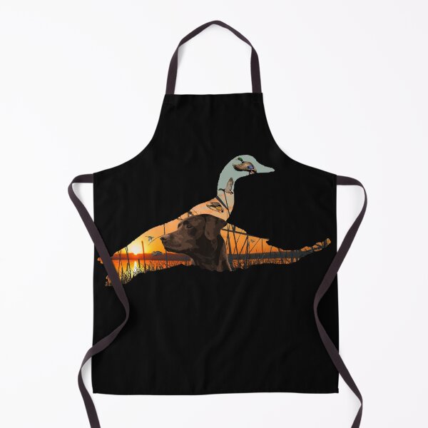 Item preview, Chocolate Labrador Retriever and Flying Mallards designed and sold by LifeCrush.